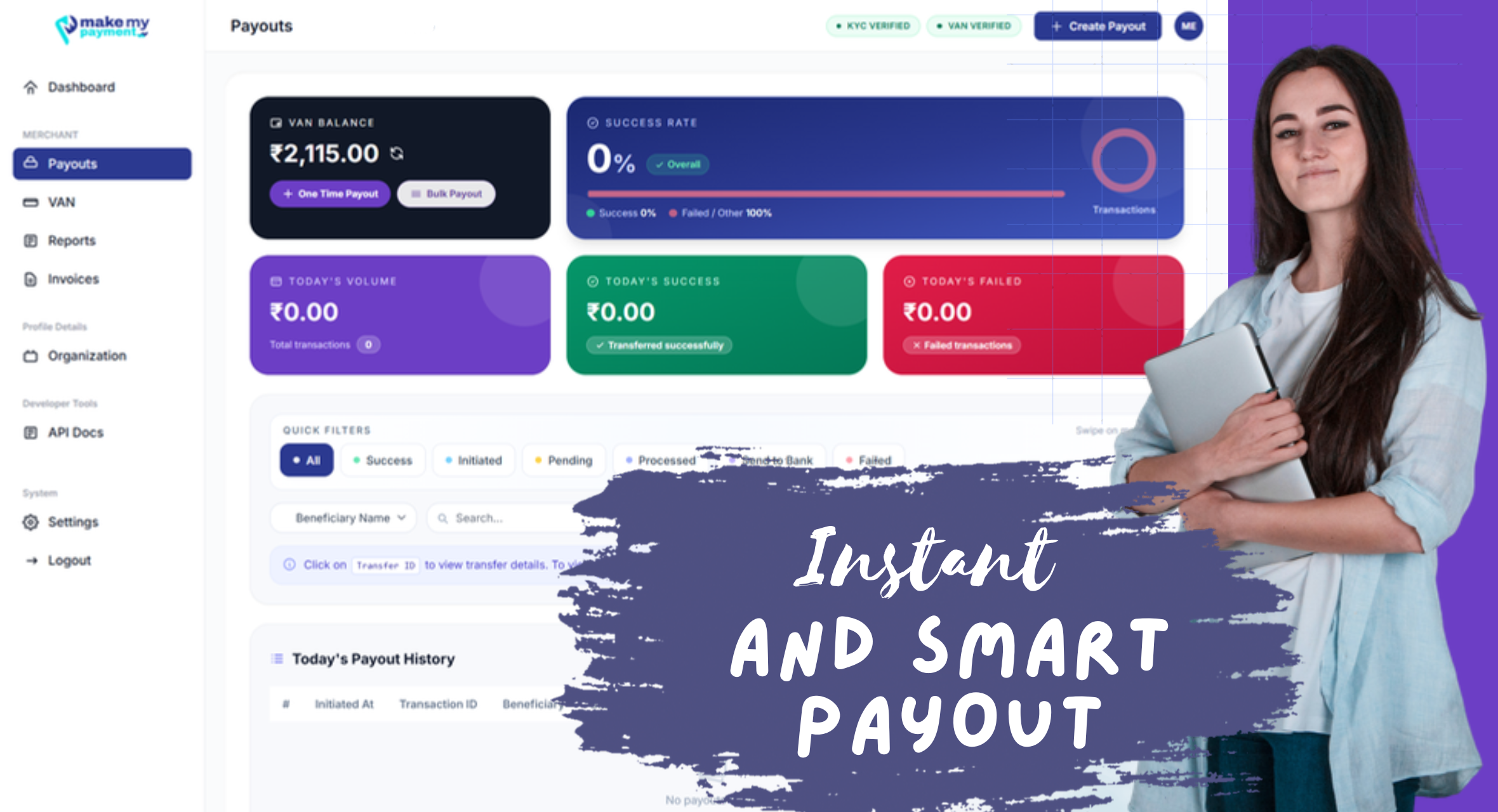 Instant & Smart Payout